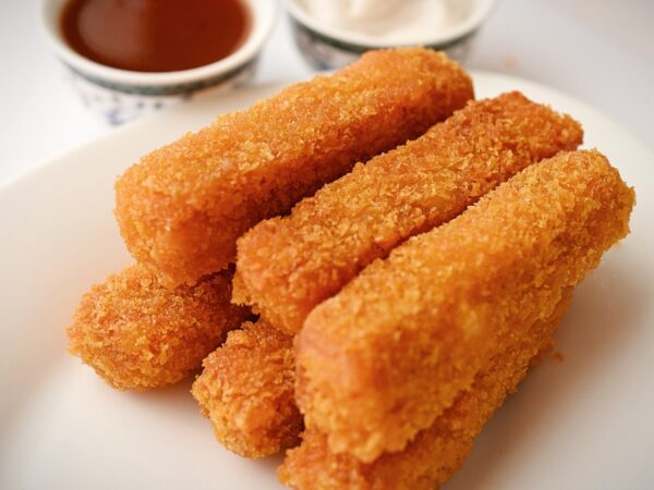 Fish Fingers Hot n spicy orange coated